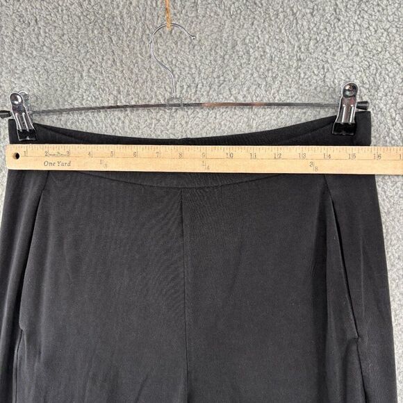 Eileen Fisher Pull On Elastic Waist Pant Size Small Tencel Lyocell Black - Picture 3 of 12